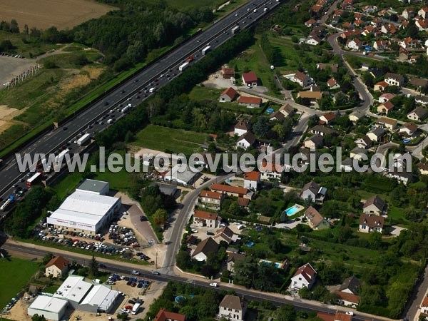 Photo aérienne de Chalon-sur-Sane