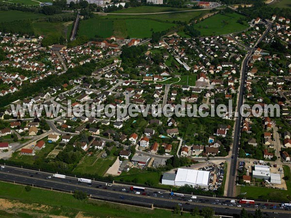 Photo aérienne de Chalon-sur-Sane