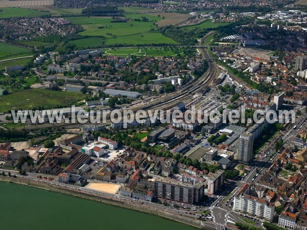 Photo aérienne de Chalon-sur-Sane