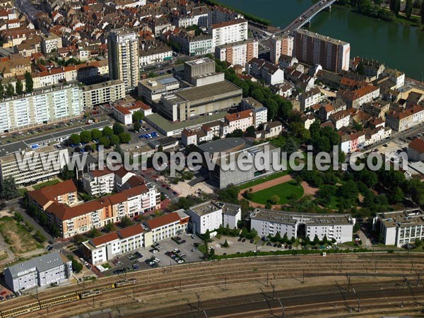 Photo aérienne de Chalon-sur-Sane