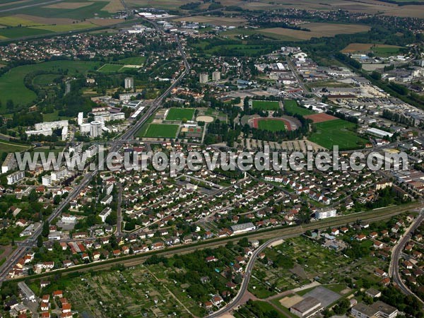 Photo aérienne de Chalon-sur-Sane