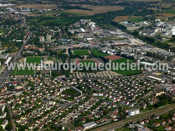 Photo aérienne de Chalon-sur-Sane