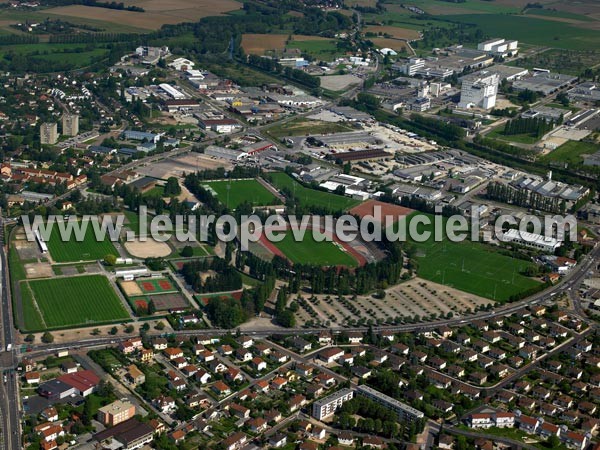 Photo aérienne de Chalon-sur-Sane