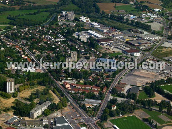 Photo aérienne de Chalon-sur-Sane