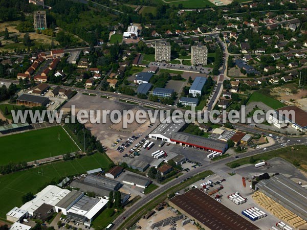 Photo aérienne de Chalon-sur-Sane