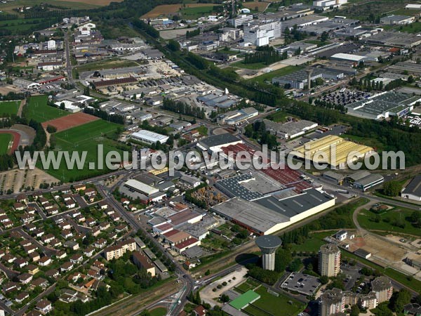 Photo aérienne de Chalon-sur-Sane