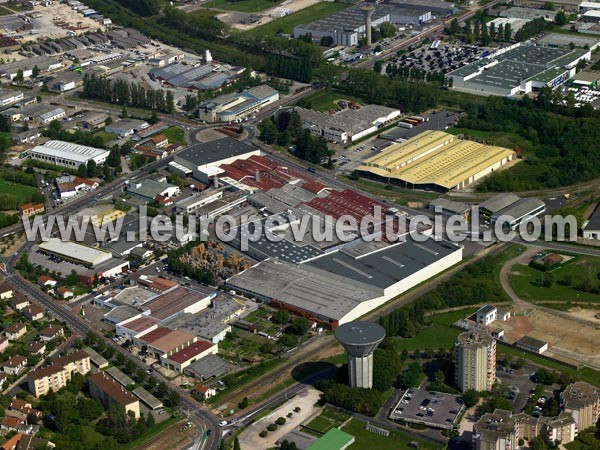 Photo aérienne de Chalon-sur-Sane