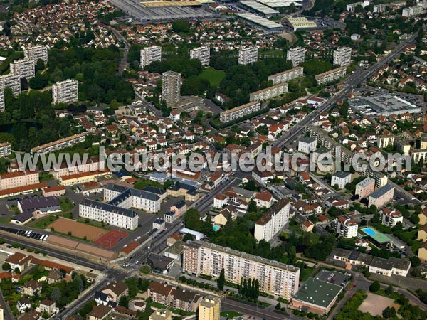 Photo aérienne de Chalon-sur-Sane