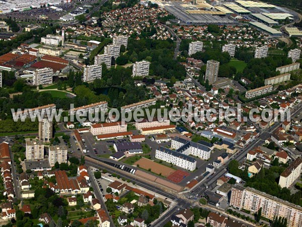 Photo aérienne de Chalon-sur-Sane