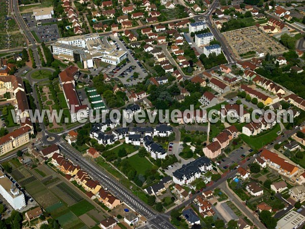 Photo aérienne de Chalon-sur-Sane