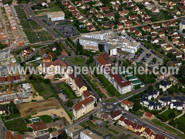 Photo aérienne de Chalon-sur-Sane