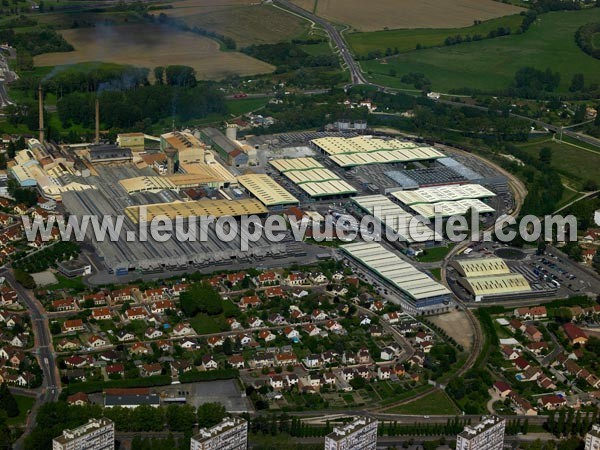 Photo aérienne de Chalon-sur-Sane