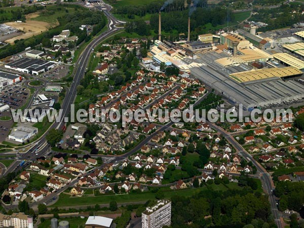 Photo aérienne de Chalon-sur-Sane