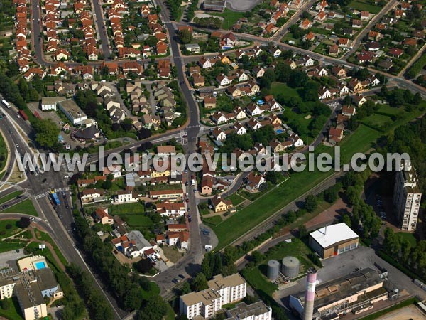 Photo aérienne de Chalon-sur-Sane