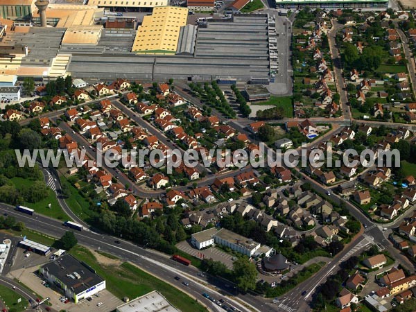 Photo aérienne de Chalon-sur-Sane