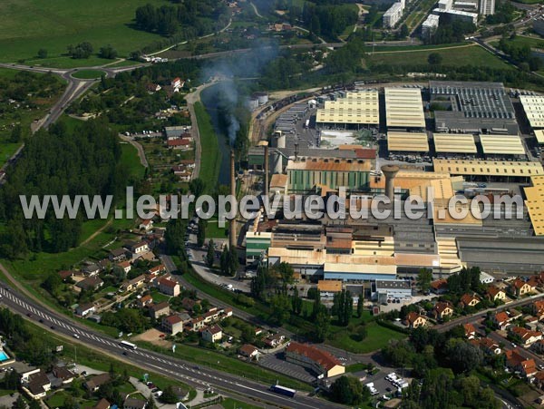 Photo aérienne de Chalon-sur-Sane