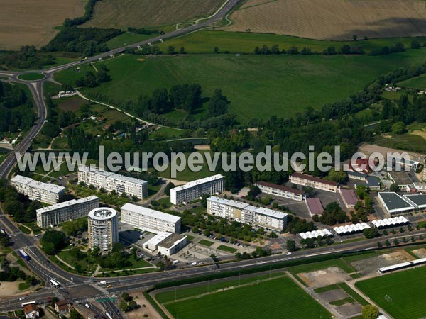 Photo aérienne de Chalon-sur-Sane