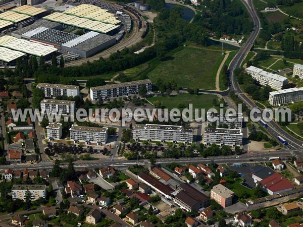 Photo aérienne de Chalon-sur-Sane