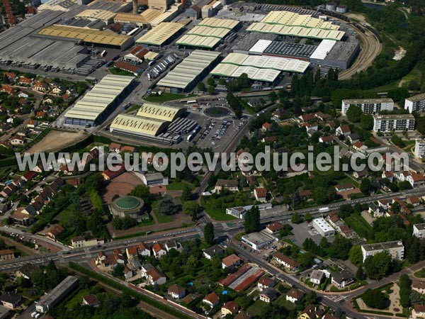 Photo aérienne de Chalon-sur-Sane