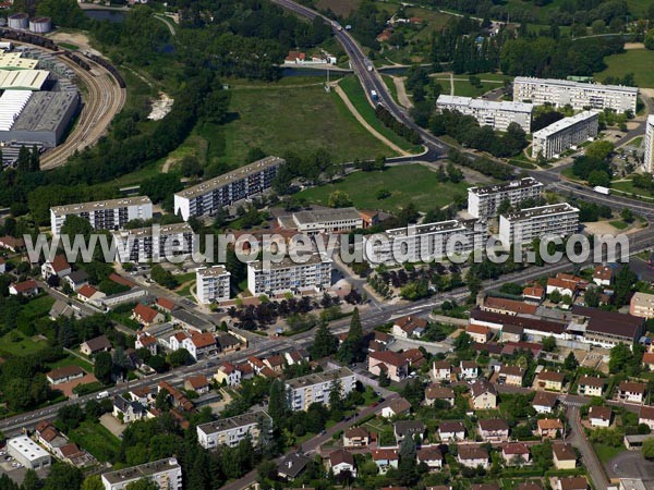 Photo aérienne de Chalon-sur-Sane