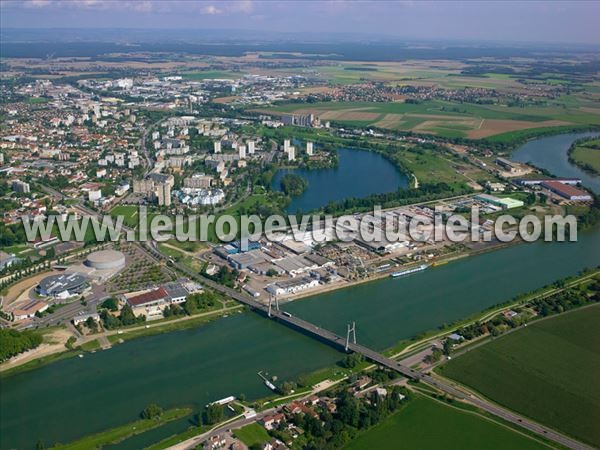 Photo aérienne de Chalon-sur-Sane