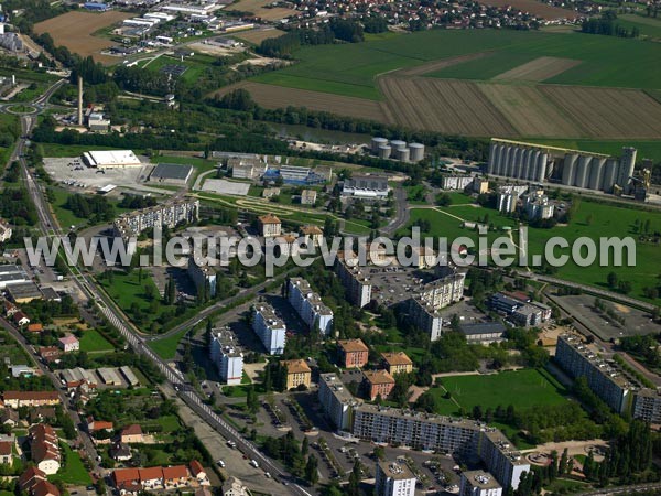 Photo aérienne de Chalon-sur-Sane