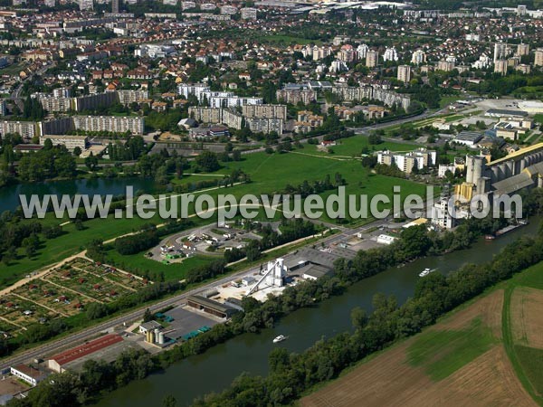 Photo aérienne de Chalon-sur-Sane