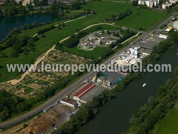 Photo aérienne de Chalon-sur-Sane