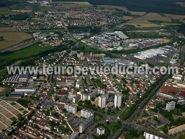 Photo aérienne de Chalon-sur-Sane