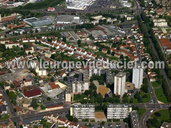 Photo aérienne de Chalon-sur-Sane