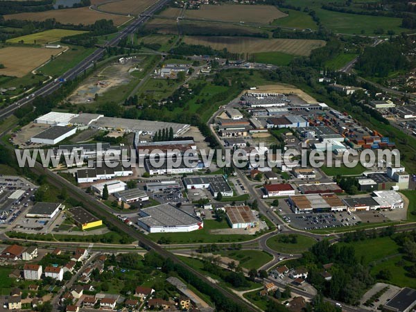 Photo aérienne de Chalon-sur-Sane