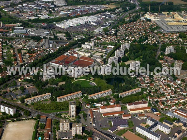 Photo aérienne de Chalon-sur-Sane