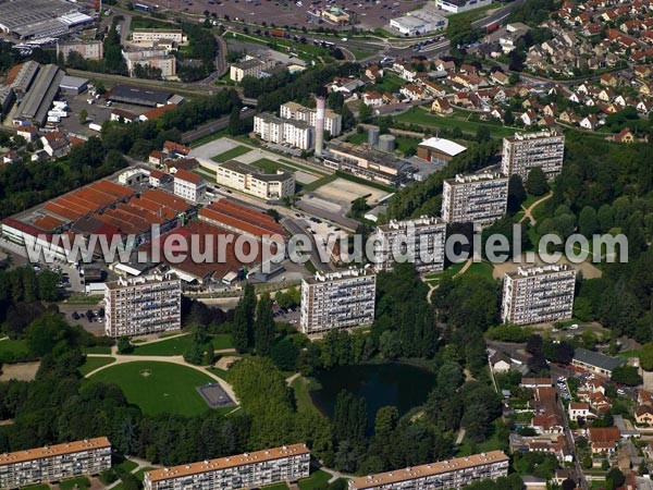 Photo aérienne de Chalon-sur-Sane