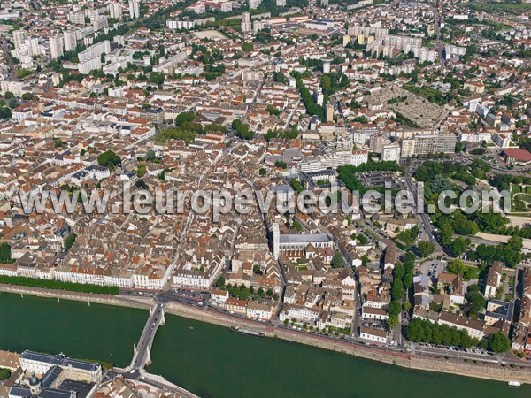 Photo aérienne de Chalon-sur-Sane