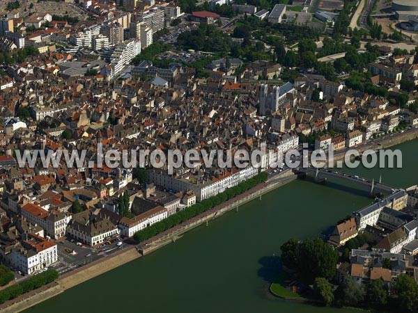 Photo aérienne de Chalon-sur-Sane