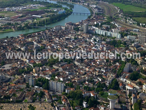 Photo aérienne de Chalon-sur-Sane