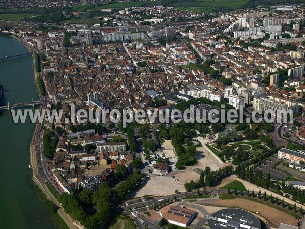 Photo aérienne de Chalon-sur-Sane