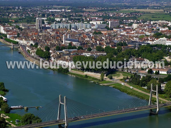 Photo aérienne de Chalon-sur-Sane