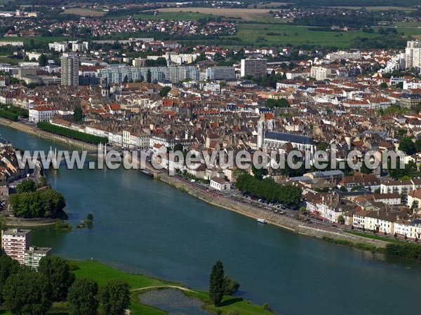 Photo aérienne de Chalon-sur-Sane