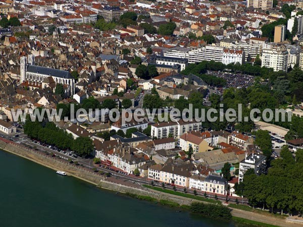 Photo aérienne de Chalon-sur-Sane