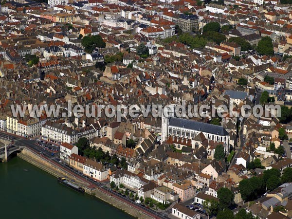 Photo aérienne de Chalon-sur-Sane