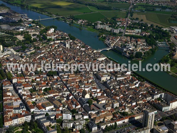 Photo aérienne de Chalon-sur-Sane