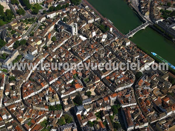 Photo aérienne de Chalon-sur-Sane