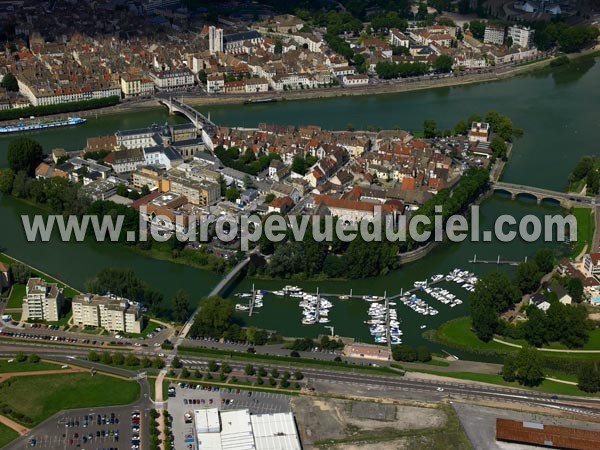 Photo aérienne de Chalon-sur-Sane