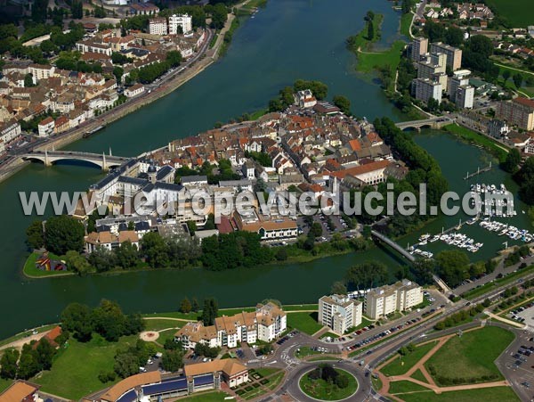 Photo aérienne de Chalon-sur-Sane