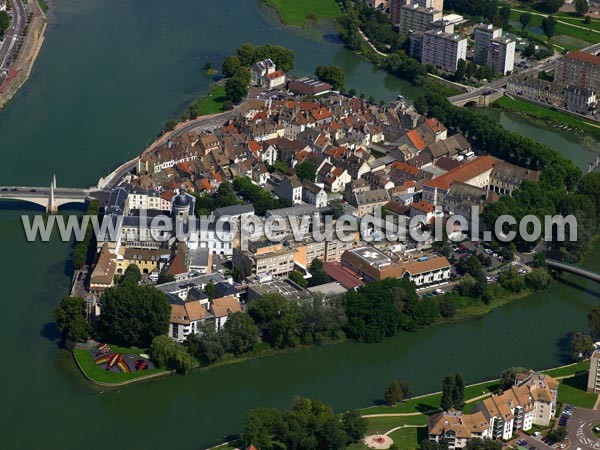 Photo aérienne de Chalon-sur-Sane