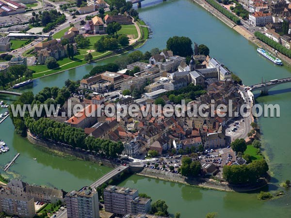 Photo aérienne de Chalon-sur-Sane