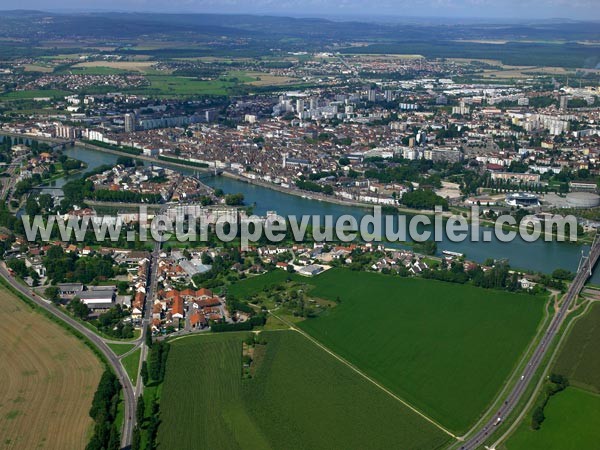 Photo aérienne de Chalon-sur-Sane