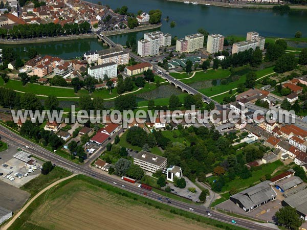 Photo aérienne de Chalon-sur-Sane