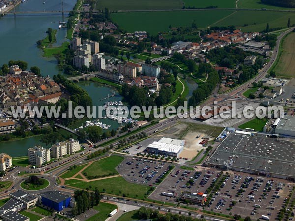 Photo aérienne de Chalon-sur-Sane